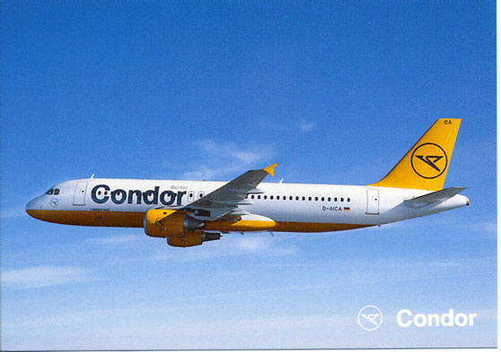 Aerolíneas Cóndor en el aire