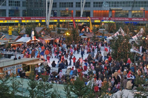 mercado Navidad aeropuerto Munich