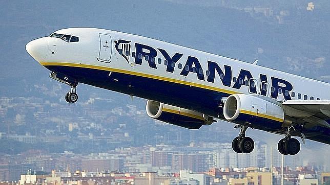 avión de Ryanair
